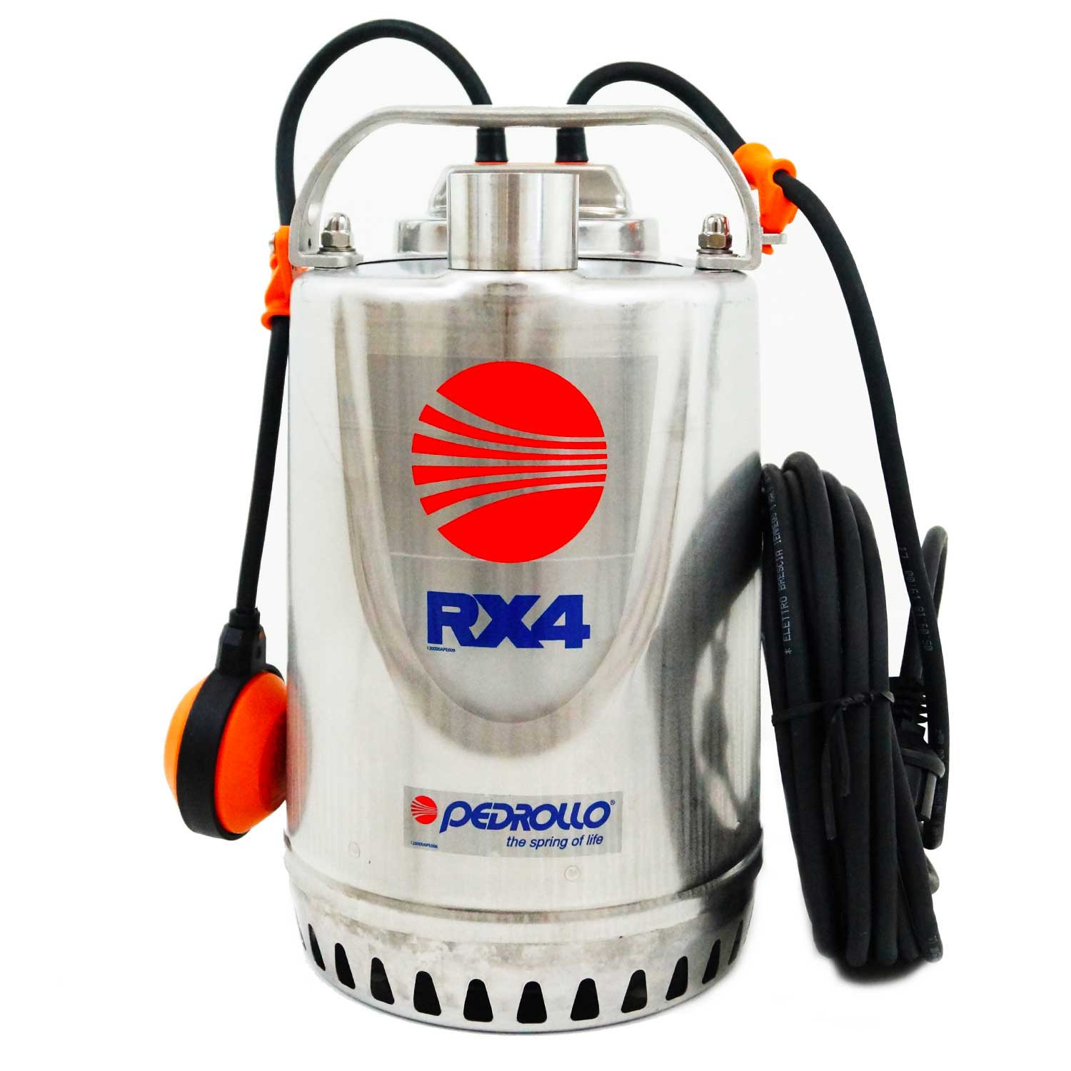 Pompe de relevage eaux pluviales Inox 380V - 0.75Kw - 260L/min