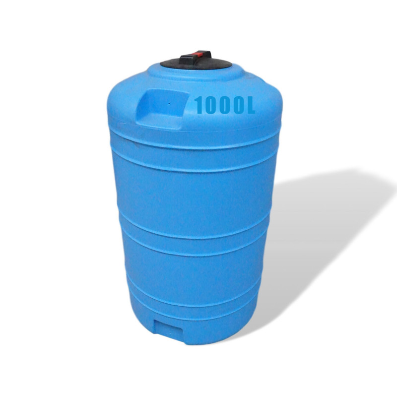 Cuve à eau 1000 litres avec filtre et accessoires