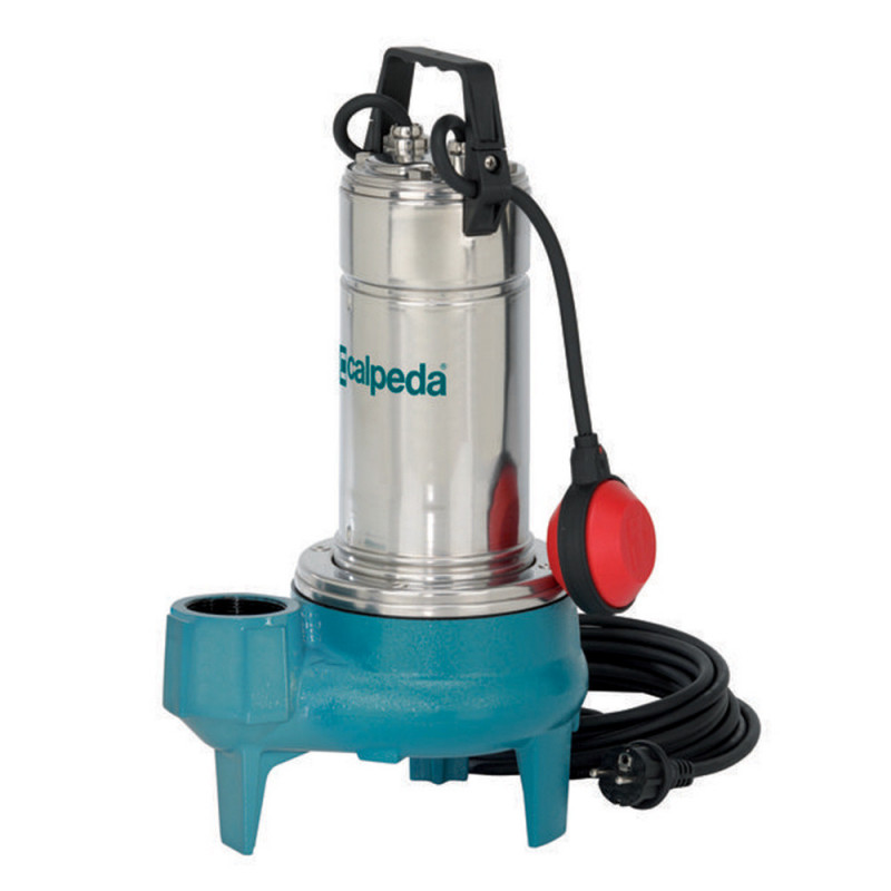 Pompe Calpeda GQNM5013 - Pompe d'évacuation eau chargée avec flotteur -  0.90kW 24m3/h mono