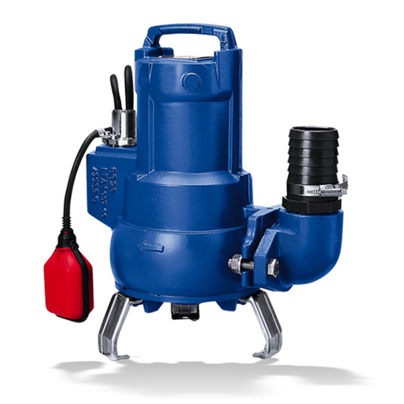 Pompe de relevage KSB Ama Porter F501SE - Pompe eaux chargées avec flotteur  - 1.25kW 14m3/h 220V