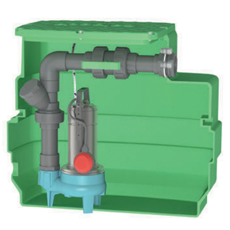 Pompe pour eaux usées - A - Calpeda - électrique / auto-amorçante