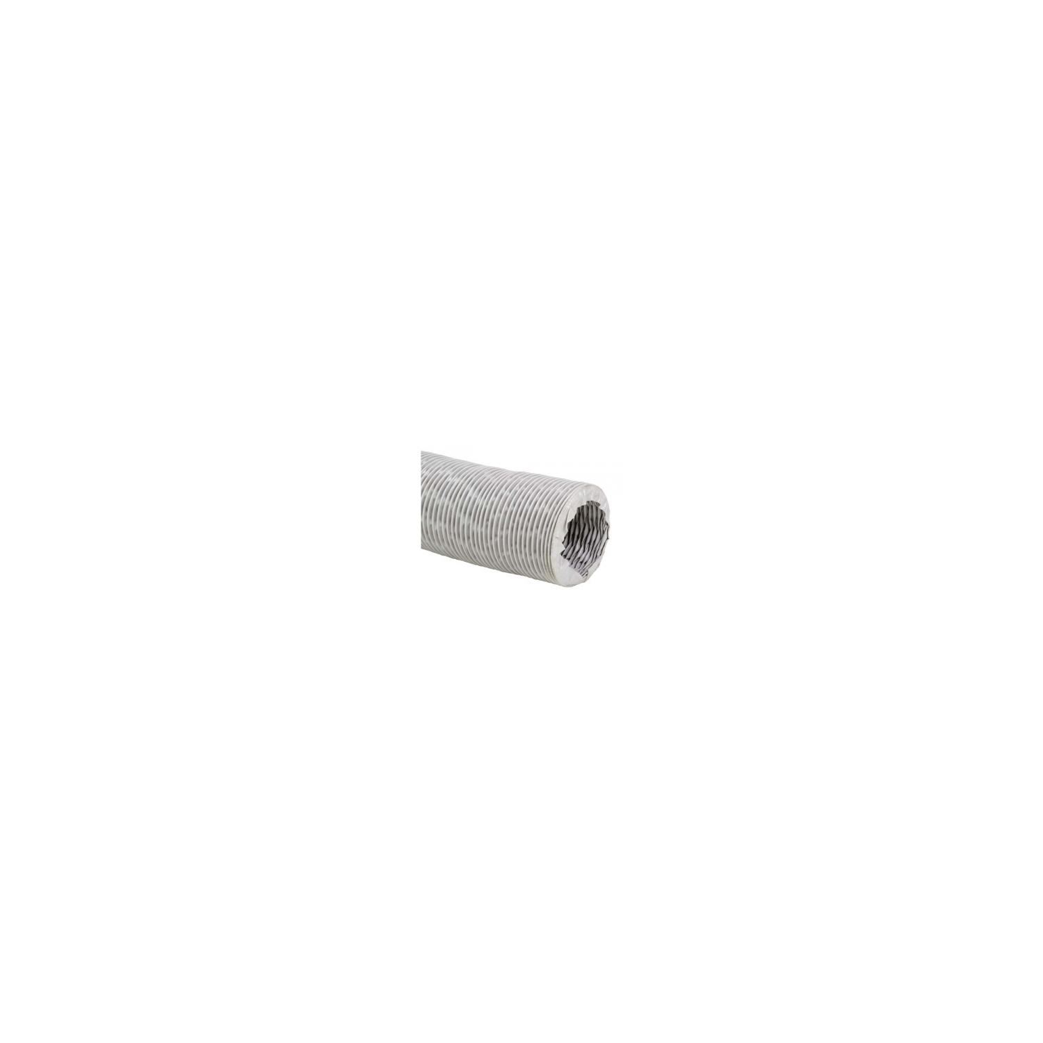 Gaine de ventilation en tissu fibre de verre revêtue de PVC Ø127