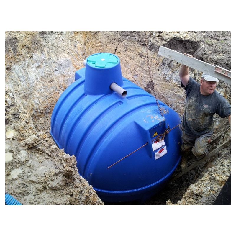 Réservoir Cuve eau de pluie PEHD 5000L