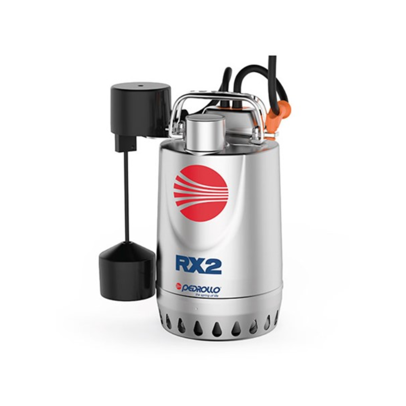 Pompe de relevage eaux pluviales Inox - 380V - 0.75Kw - 280L/min