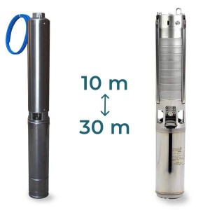 Mini Pompe Électrique Pour Perceuse - Pompe De Forage 2000 L/h Avec Tuyau 2 M 3/4" - Pompage Rapide Eau Jardin Maison